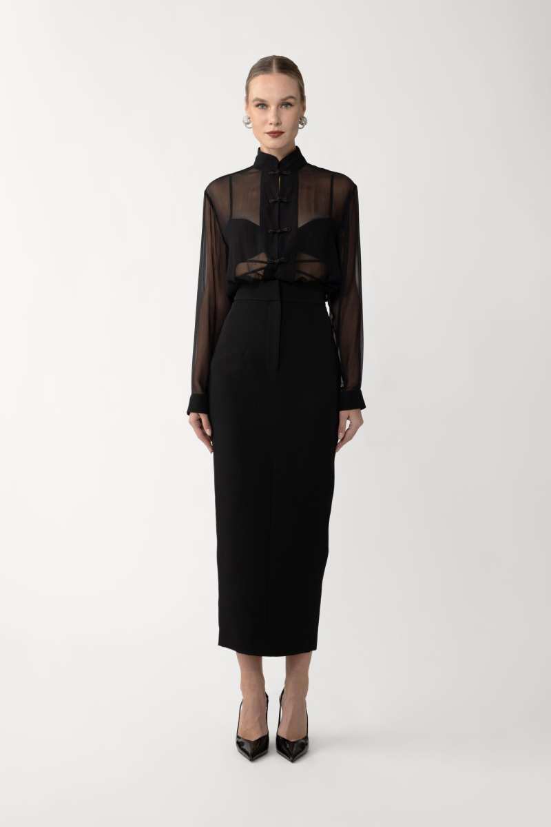 Niki Crepe Skirt